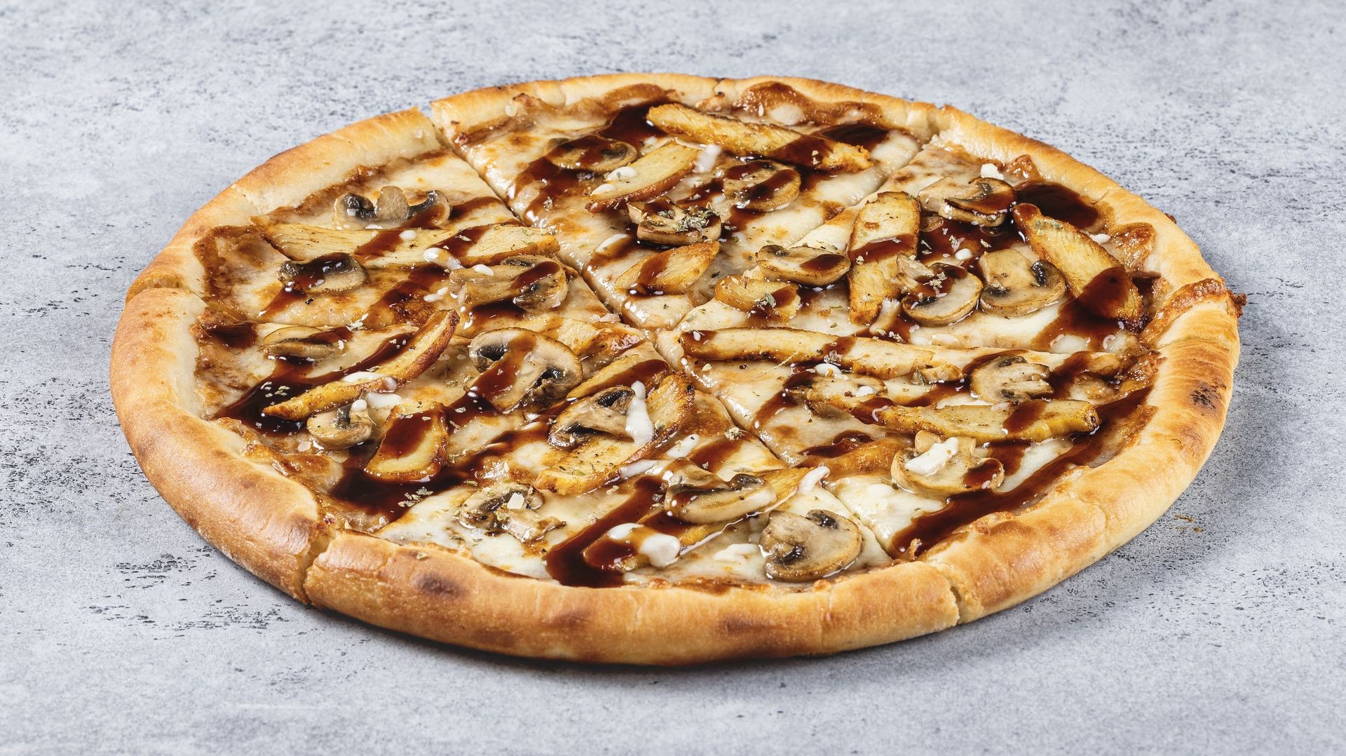 Chicken Barbeque Pizza