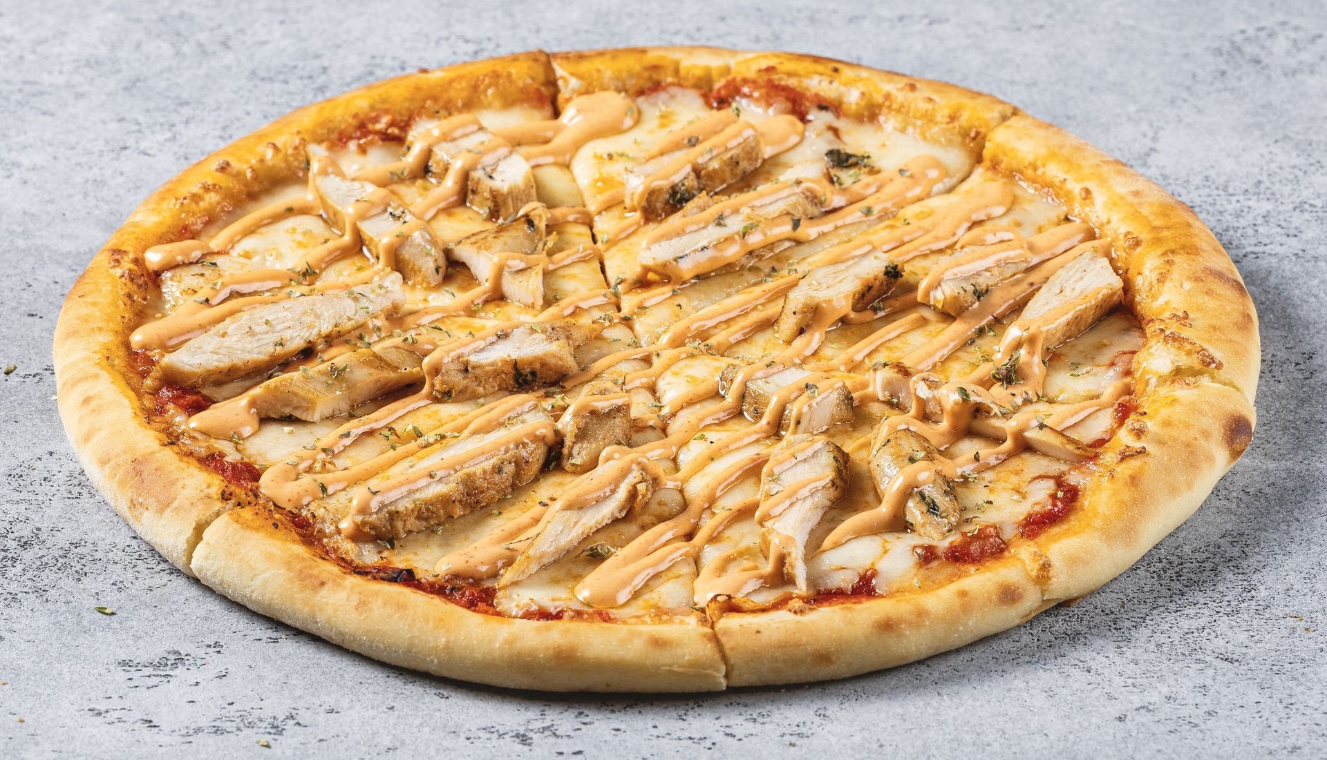 Dynamite Chicken Pizza